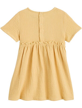 Robe enfant en gaze de coton camila