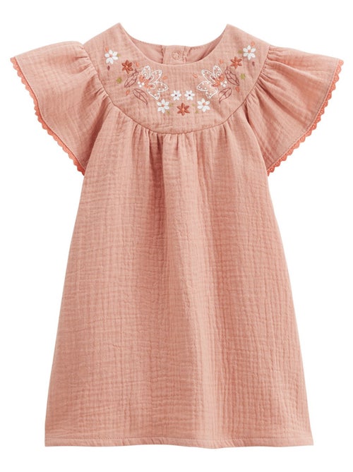 Robe enfant en gaze de coton mindanao - Kiabi