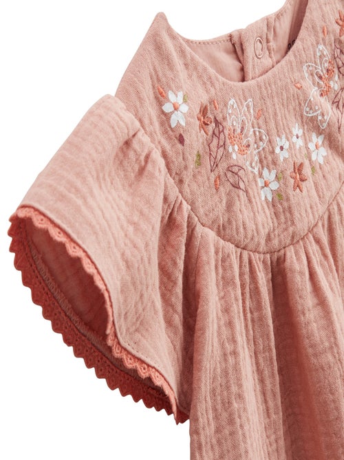 Robe enfant en gaze de coton mindanao - Kiabi