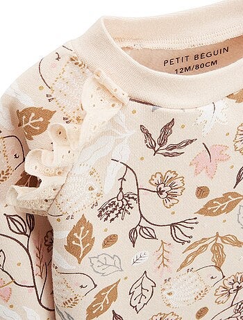 Robe enfant en molleton chincha