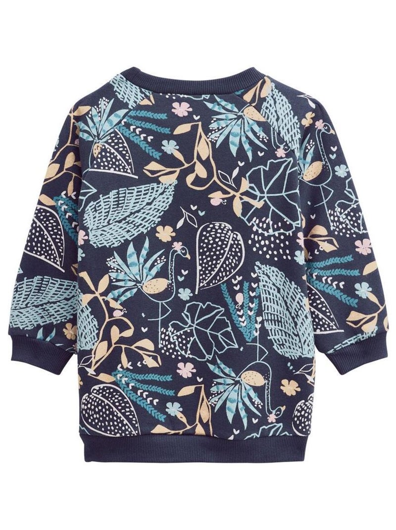 Robe enfant en molleton Holamuchacha Bleu - Kiabi