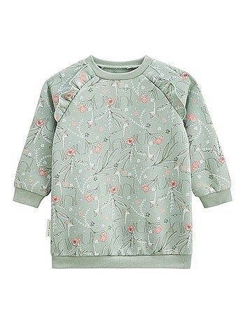 Robe enfant en molleton lison