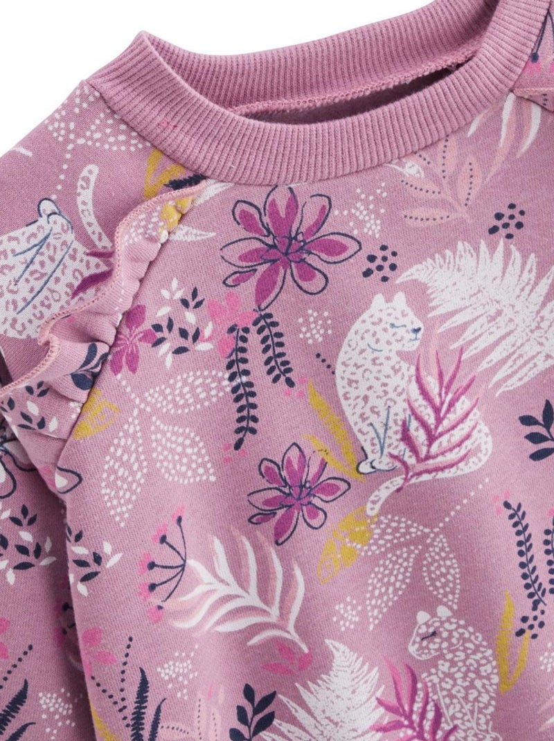 Robe enfant en molleton Louisa Rose - Kiabi