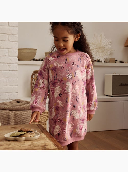 Robe enfant en molleton Louisa - Kiabi