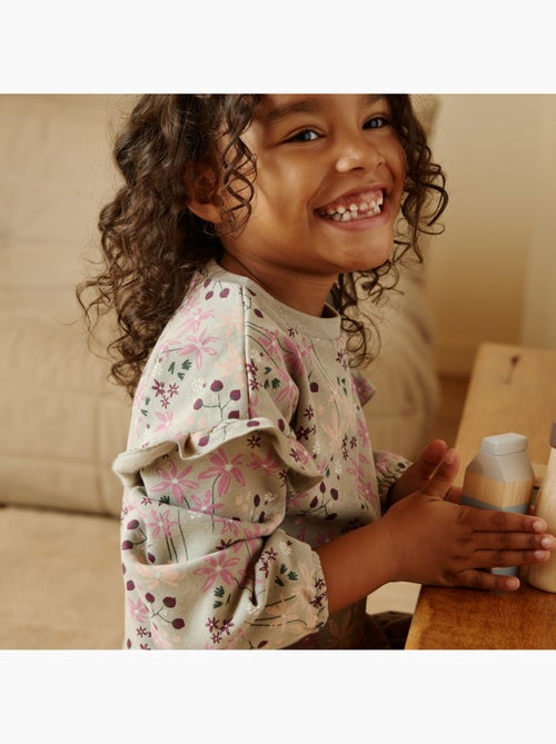 Robe enfant en molleton misti - Kiabi