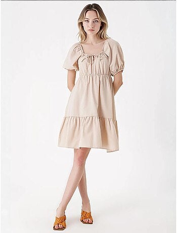Robe évasée en popeline bdart