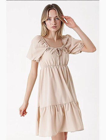 Robe évasée en popeline bdart