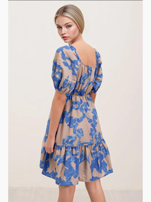Robe évasée en popeline bdart - Kiabi Robe évasée en popeline bdart - Kiabi