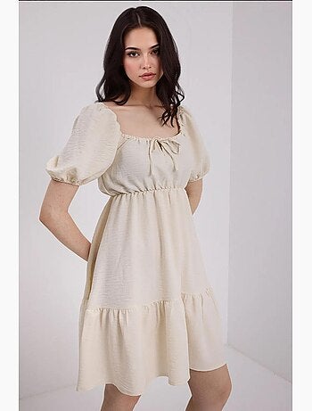 Robe évasée en popeline bdart