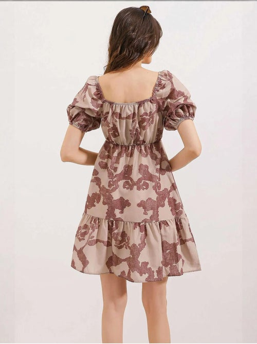 Robe évasée en popeline bdart - Kiabi Robe évasée en popeline bdart - Kiabi