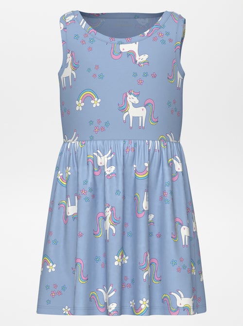 Robe évasée imprimée - Kiabi
