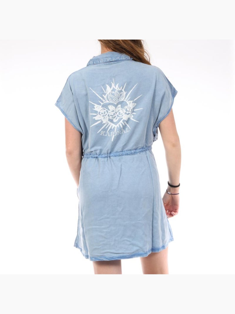 Robe Femme Kaporal Bleu denim - Kiabi