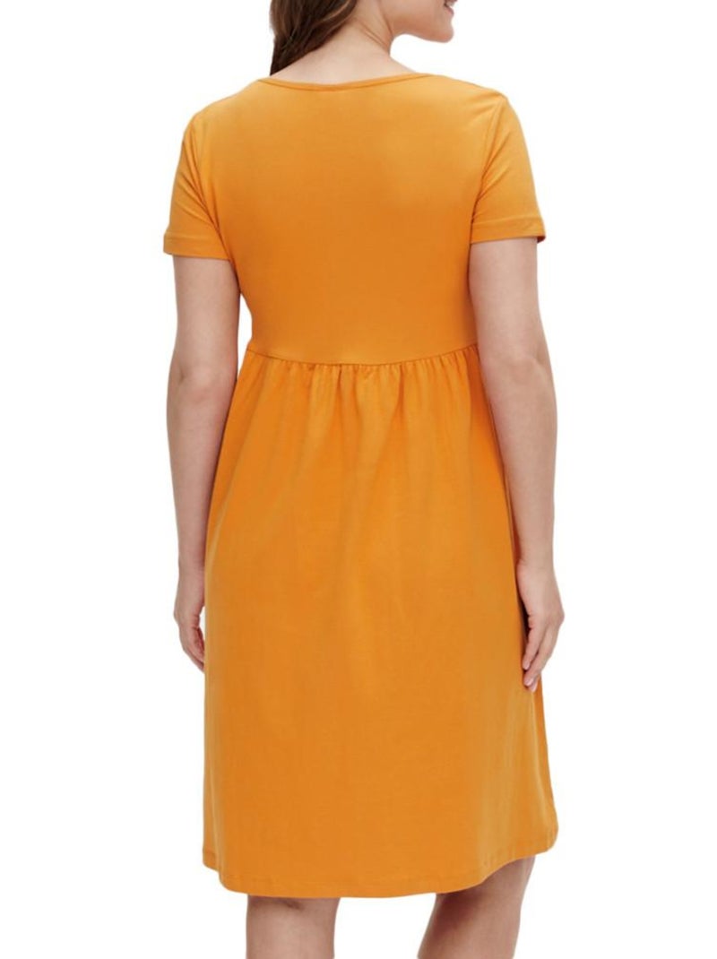 Robe Femme Mamalicious Orange - Kiabi