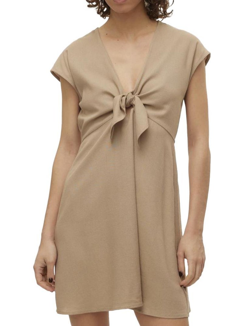 Robe Femme Vero Moda Beige - Kiabi