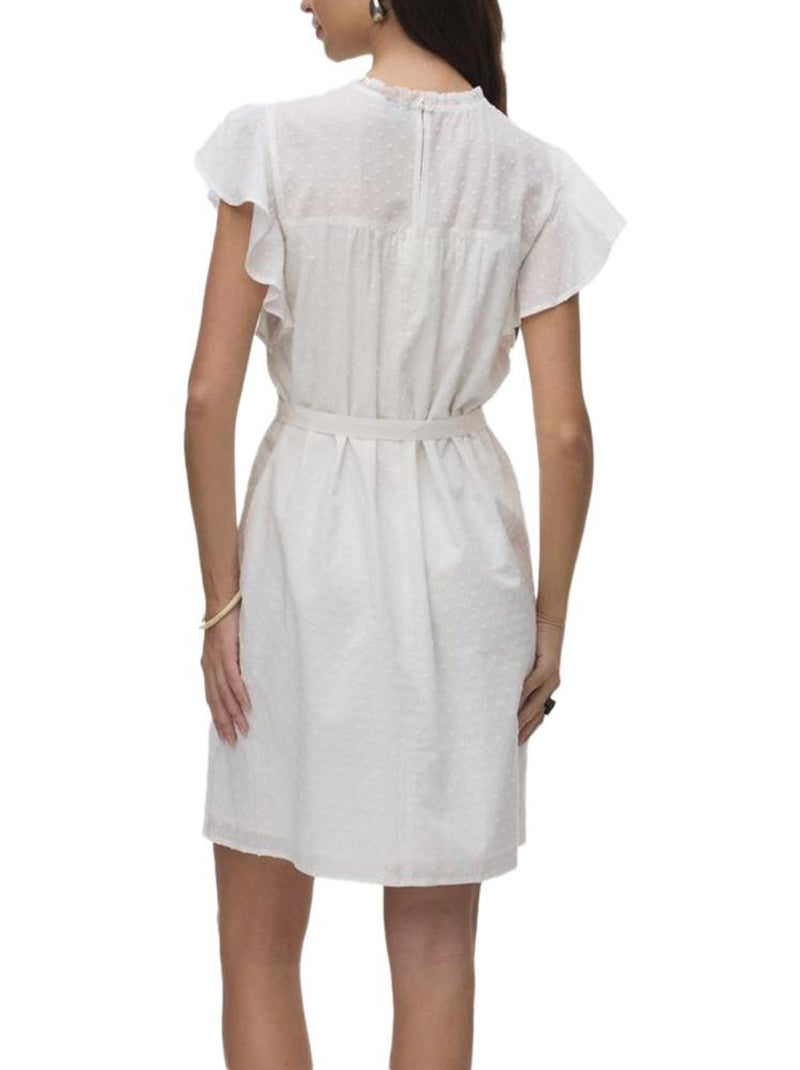 Robe Femme Vero Moda Blanc - Kiabi