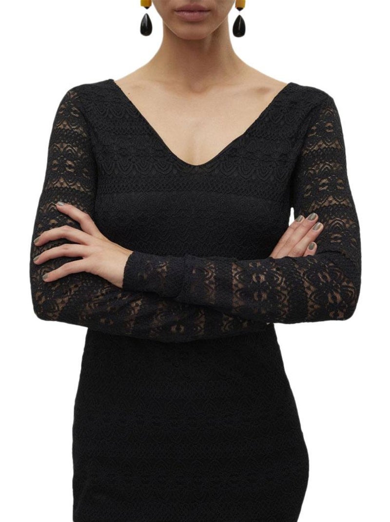 Robe Femme Vero Moda Noir - Kiabi
