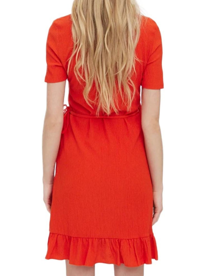 Robe femme vero moda Orange - Kiabi