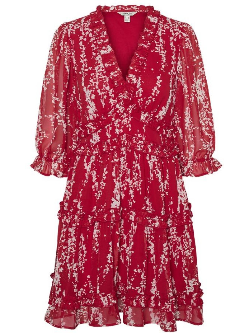 Robe Femme Vero Moda Rouge - Kiabi