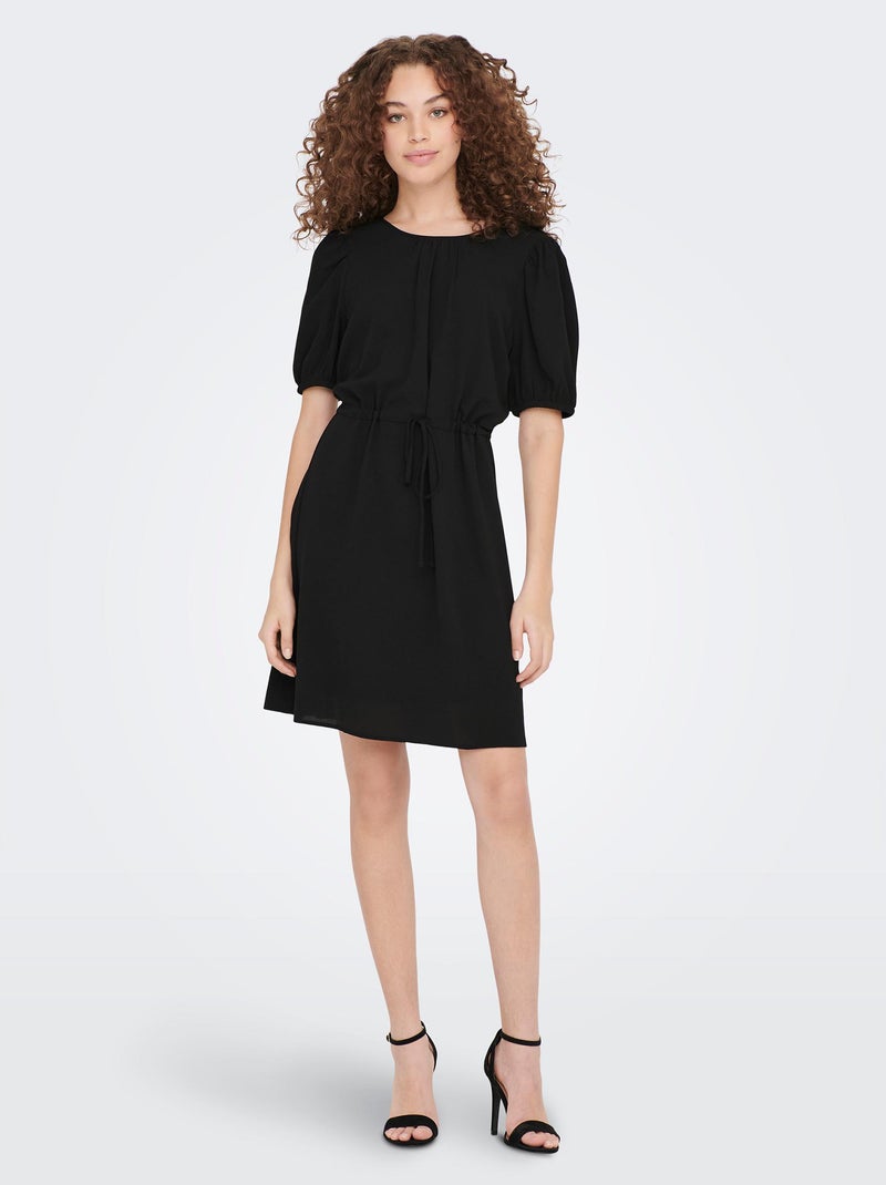 Robe fluide courte 'JDY' noir - Kiabi