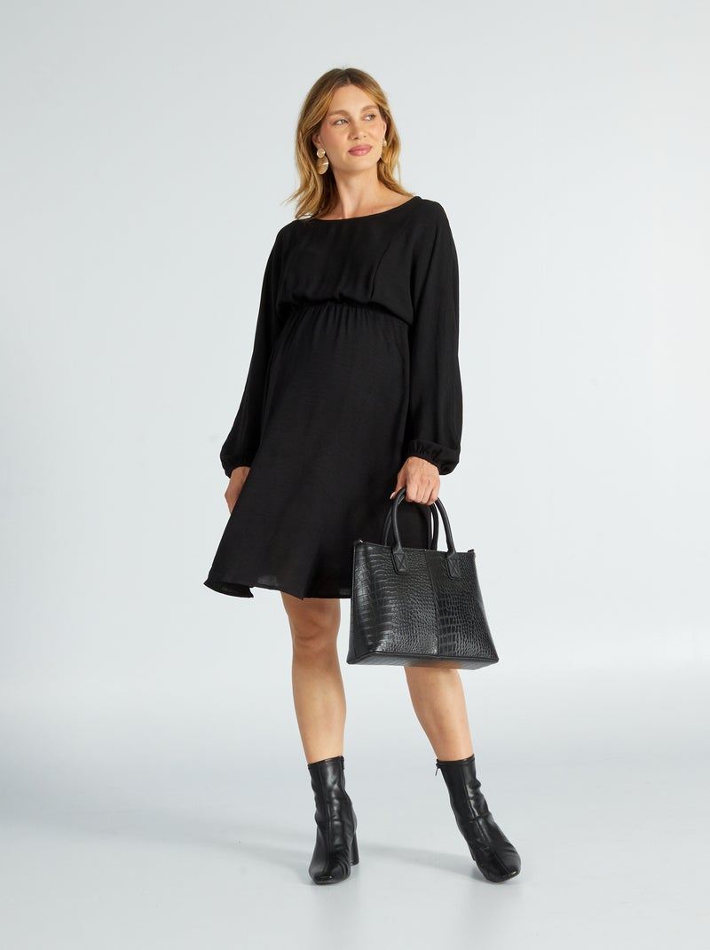 Robe grossesse noir - Kiabi