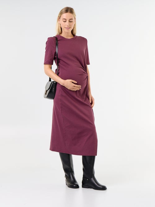 Robe grossesse torsadée devant - Kiabi Robe grossesse torsadée devant - Kiabi
