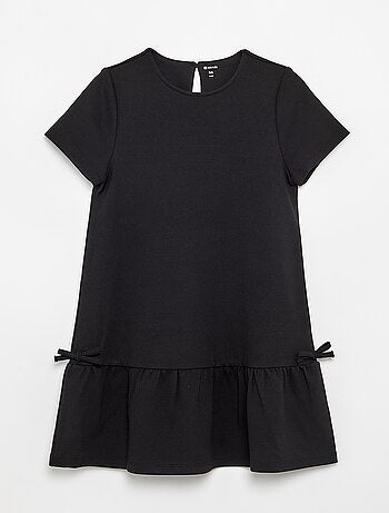 Robe imprimée à manches courtes