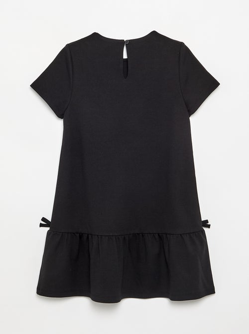 Robe imprimée à manches courtes - Kiabi
