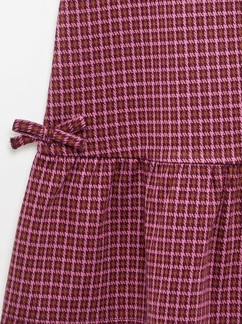 Robe imprimée à manches courtes - Kiabi