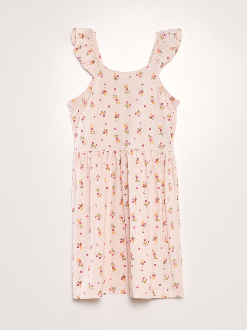 Robe légère imprimée Rose - Kiabi