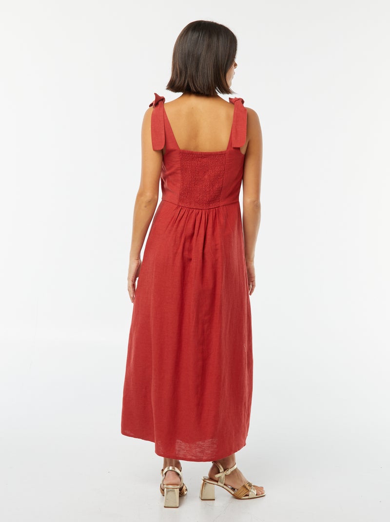 Top à bretelles fines avec dentelle - Rose poudré - FEMME | H&M FR