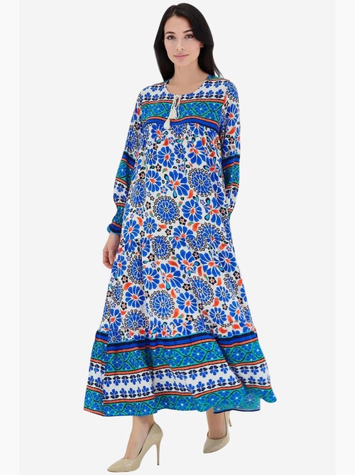 Robe longue à motifs bdart - Kiabi Robe longue à motifs bdart - Kiabi