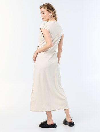 Robe longue à nouer
