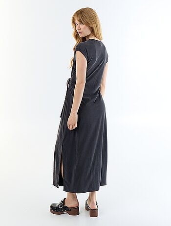 Robe longue à nouer