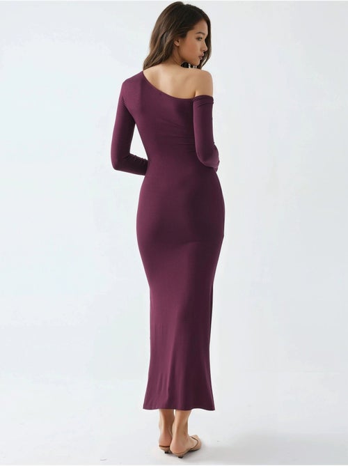 Robe longue asymétrique à col et volants busem - Kiabi Robe longue asymétrique à col et volants busem - Kiabi