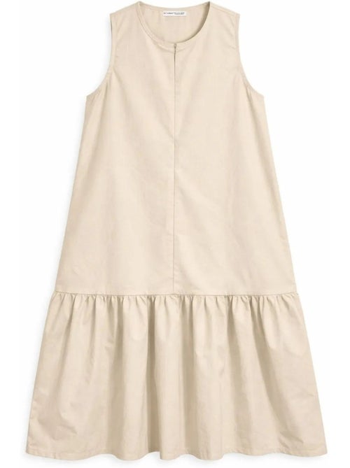 Robe longue avec col pointu et volants mixray - Kiabi Robe longue avec col pointu et volants mixray - Kiabi