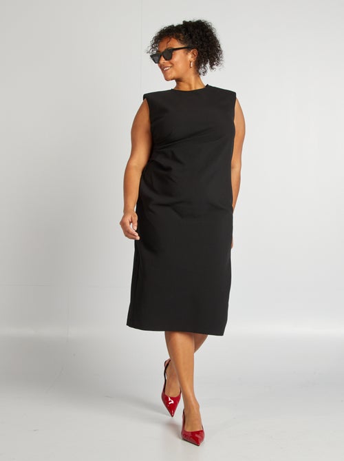 Robe longue avec épaulettes - Kiabi