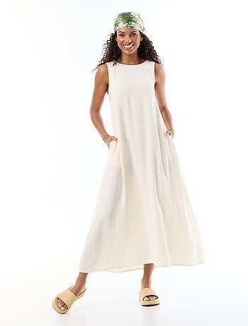 Robe longue coupe ample