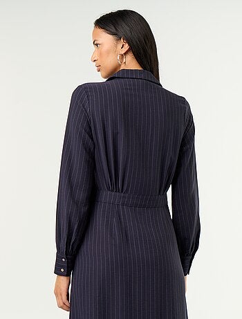 Robe longue coupe chemise