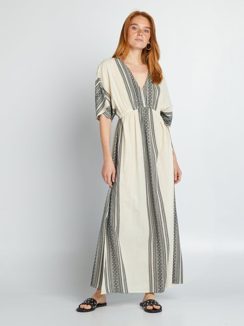 Robe longue de plage - Kiabi