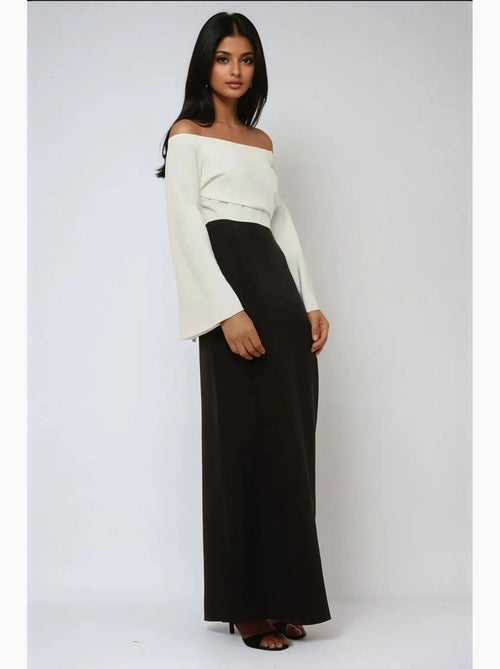 Robe longue élégante et exclusive sur mesure hiccup - Kiabi Robe longue élégante et exclusive sur mesure hiccup - Kiabi