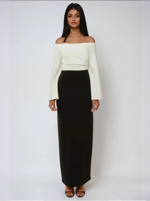 Robe longue élégante et exclusive sur mesure - Kiabi Robe longue élégante et exclusive sur mesure - Kiabi