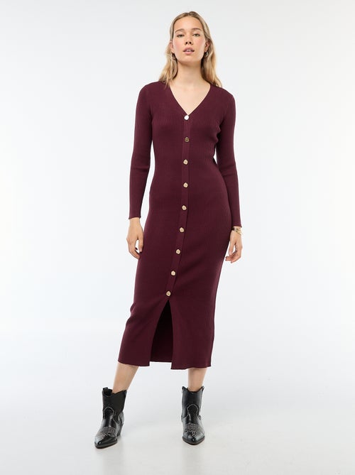 Robe longue esprit gilet - Kiabi