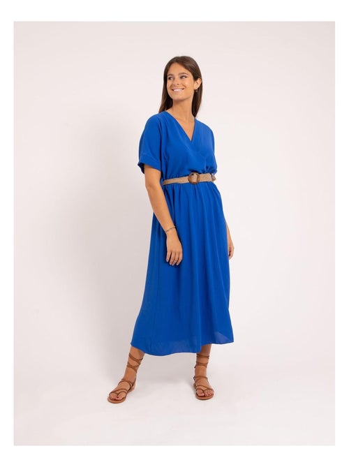 Robe longue et ceinture icalest - Kiabi Robe longue et ceinture icalest - Kiabi