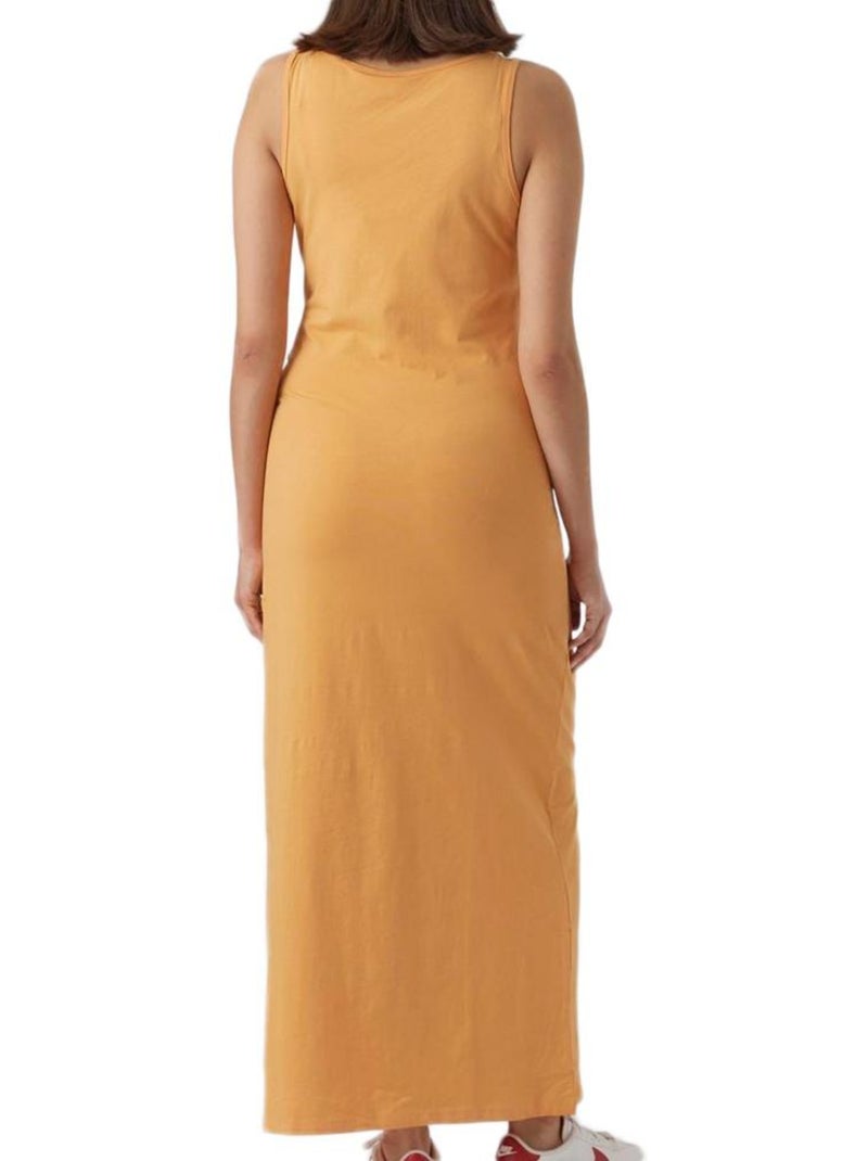 Robe Longue Femme Mamalicious Orange - Kiabi