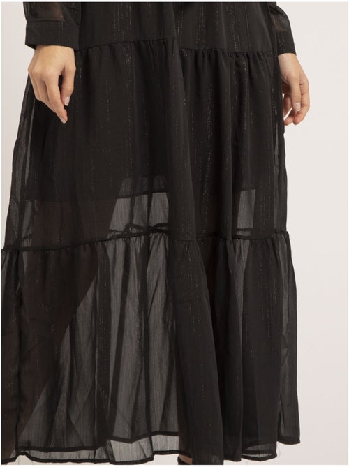 Robe longue fil lurex izida - Kiabi Robe longue fil lurex izida - Kiabi