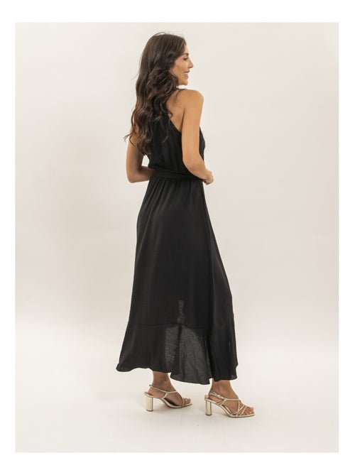 Robe longue fluide avec volants iniva - Kiabi Robe longue fluide avec volants iniva - Kiabi