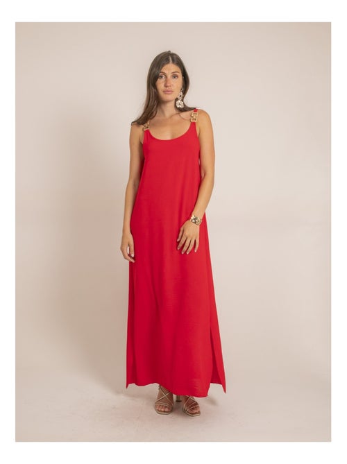 Robe longue fluide idozane - Kiabi