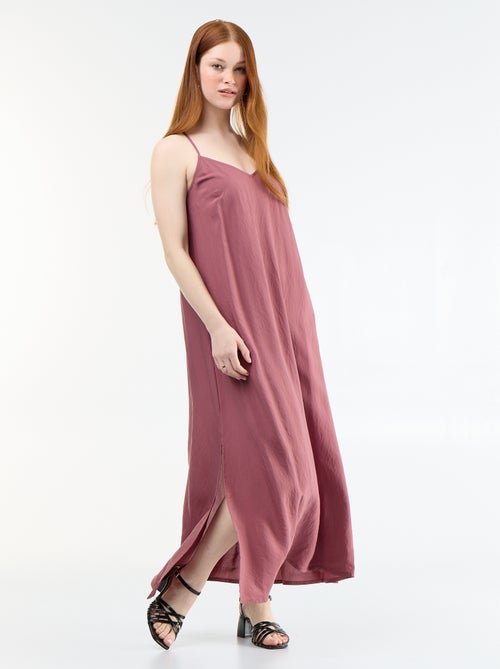 Robe longue fluide - Kiabi