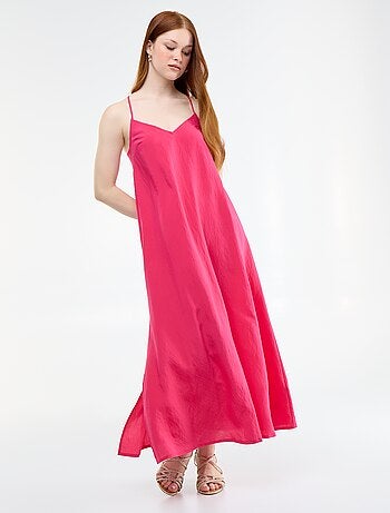 Robe longue fluide