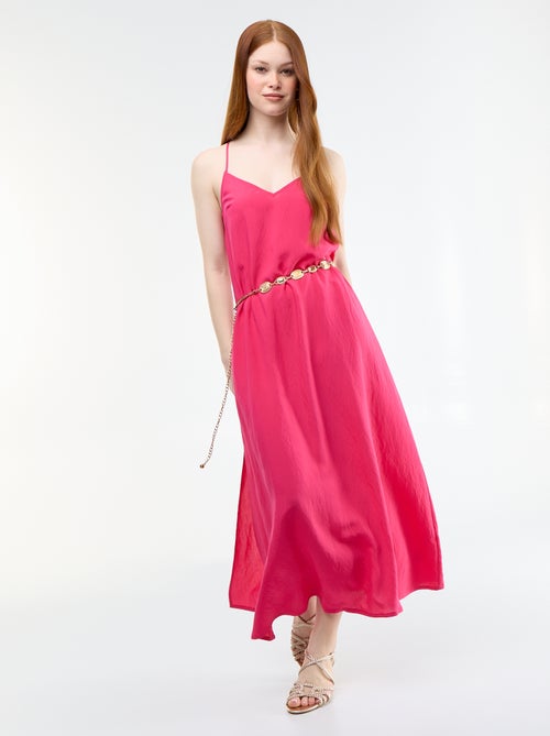 Robe longue fluide - Kiabi